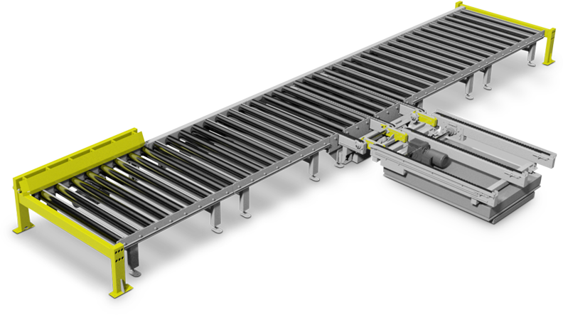 conveyor system for pallets