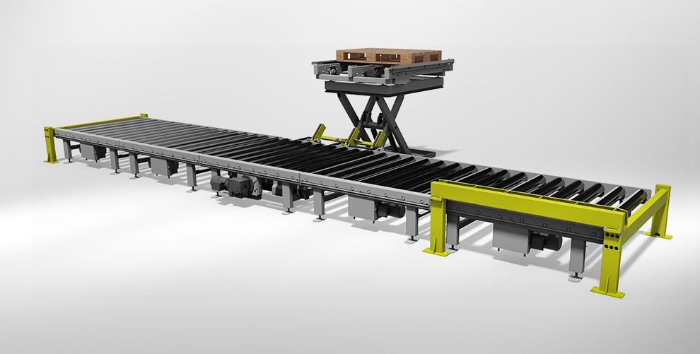 conveyor technology for pallets