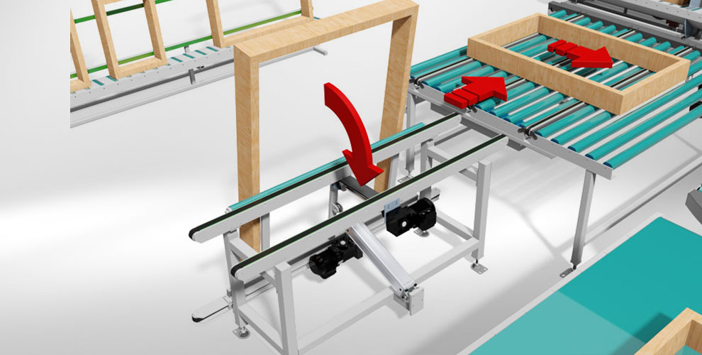 conveyor system to the assembly line construction accessories