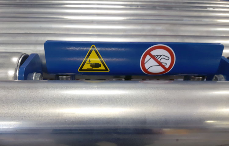 Roller conveyor Stop